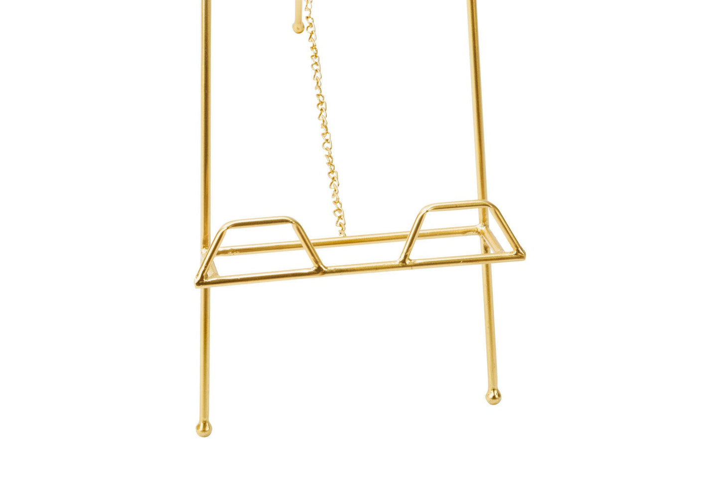 40" Gold Metal Floor Easel