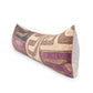 Plum Patchwork Kuba Cloth Pillow