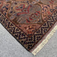 2.7 x 11.6 Ft Vintage Baluch Dark rug runner