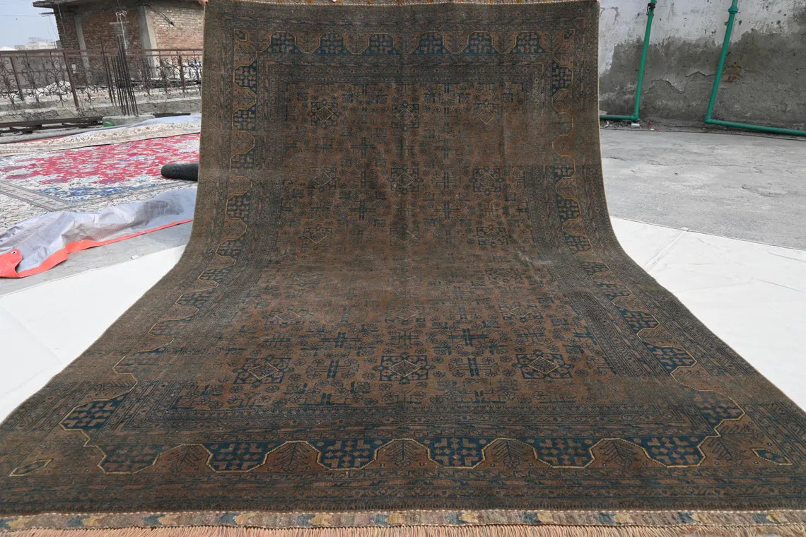 7x10 Soft Pile Turkmen Tribal rug