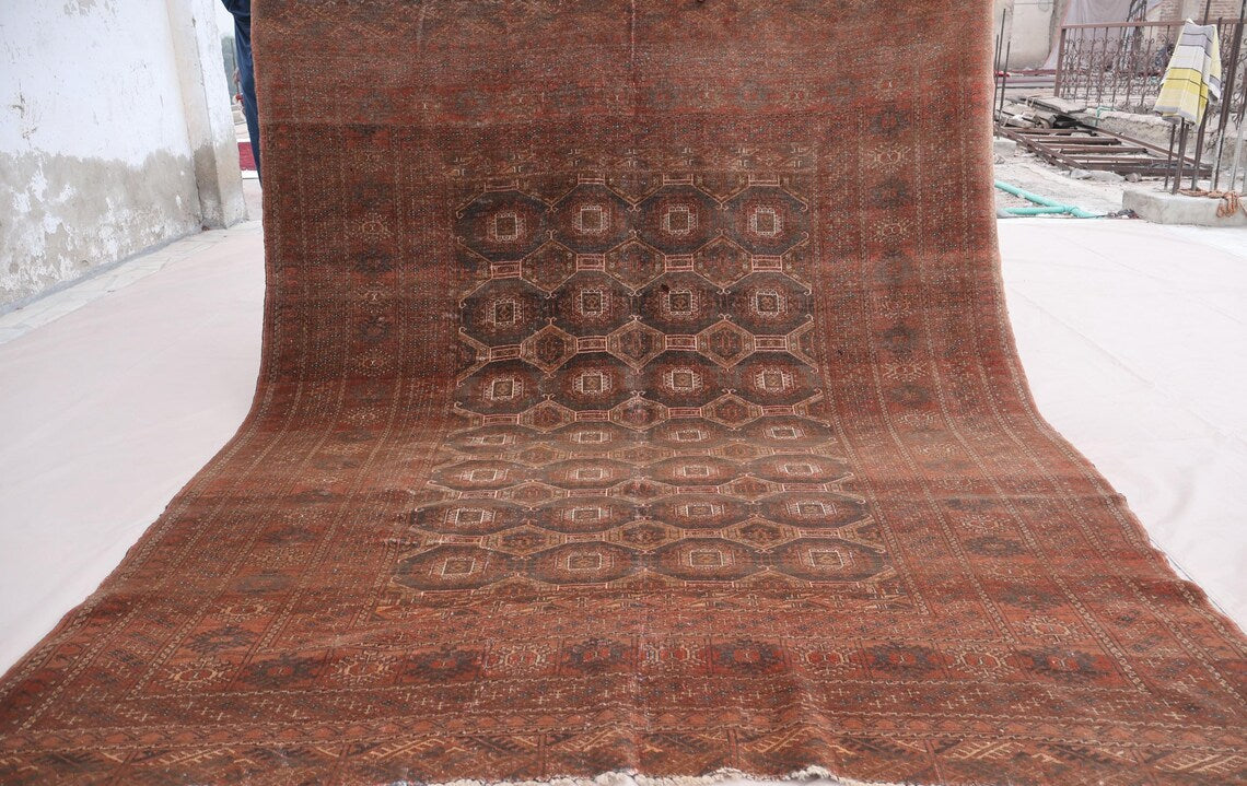 1960s Antique wool rug