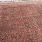 7x10 Terracotta Large Vintage Faded Rug