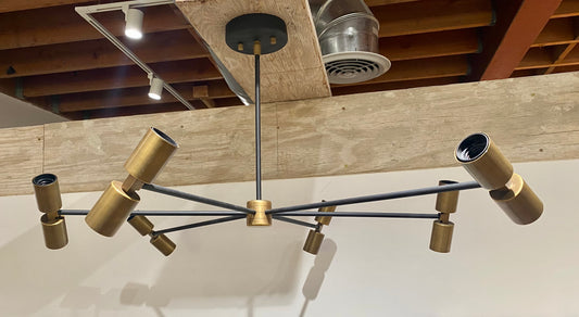 Modern Mid Century Chandelier