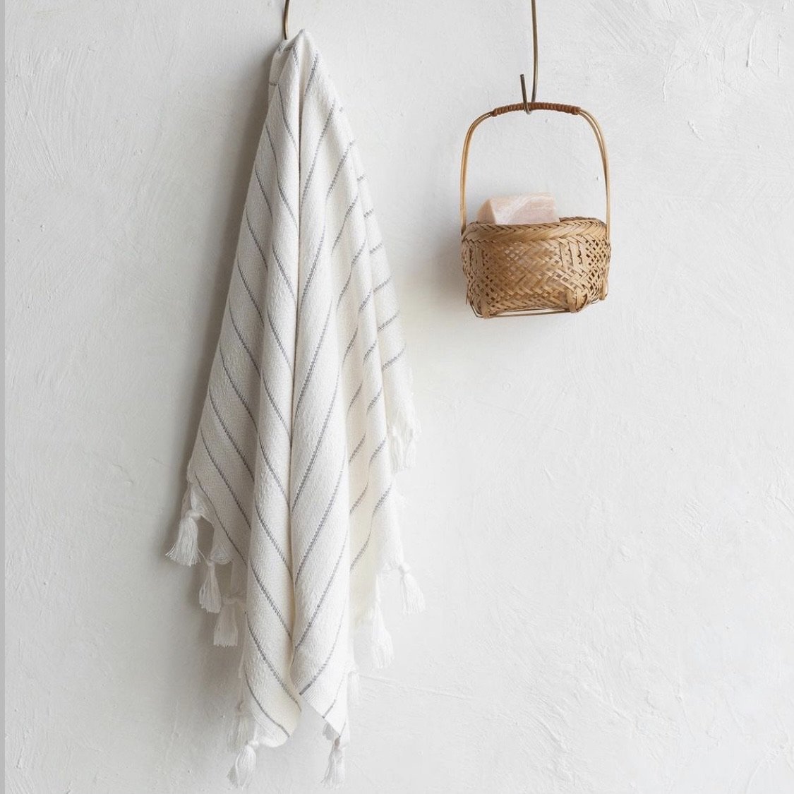 Deniz Bamboo-Cotton Hand and Kitchen Towel