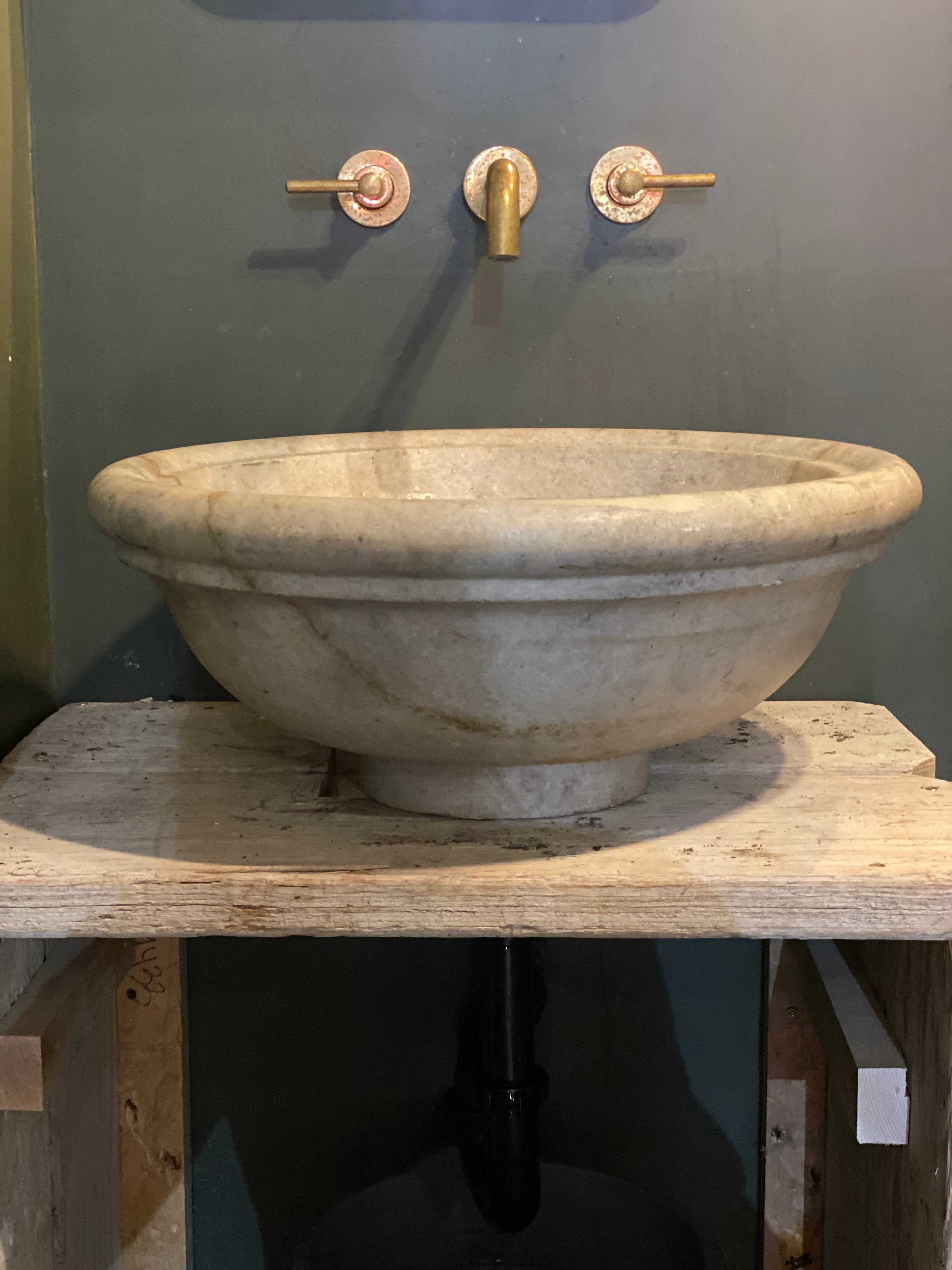 Marble Sink Round