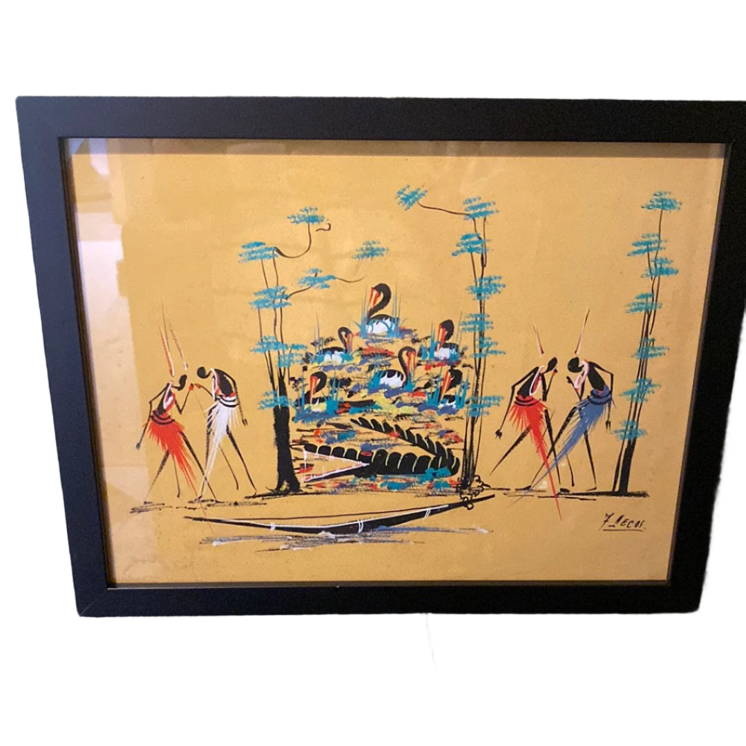 African folk art 1950's