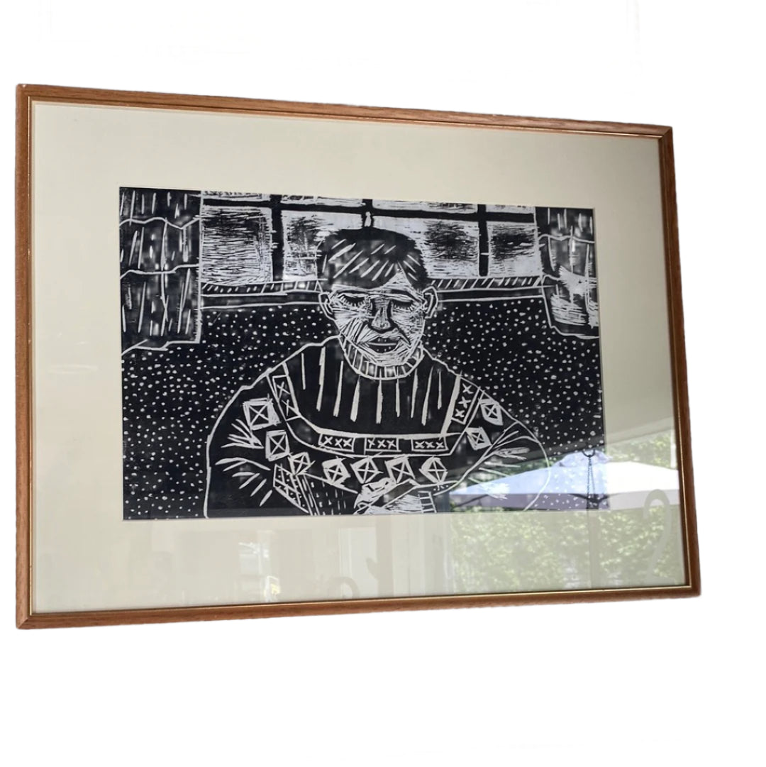 Japanese block print