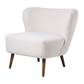 MARGOT ACCENT CHAIR VEGAN SHEARLING