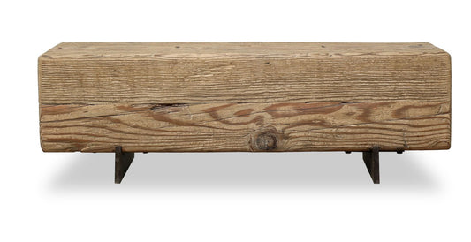 Pine Block Bench