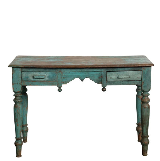 Painted writing desk