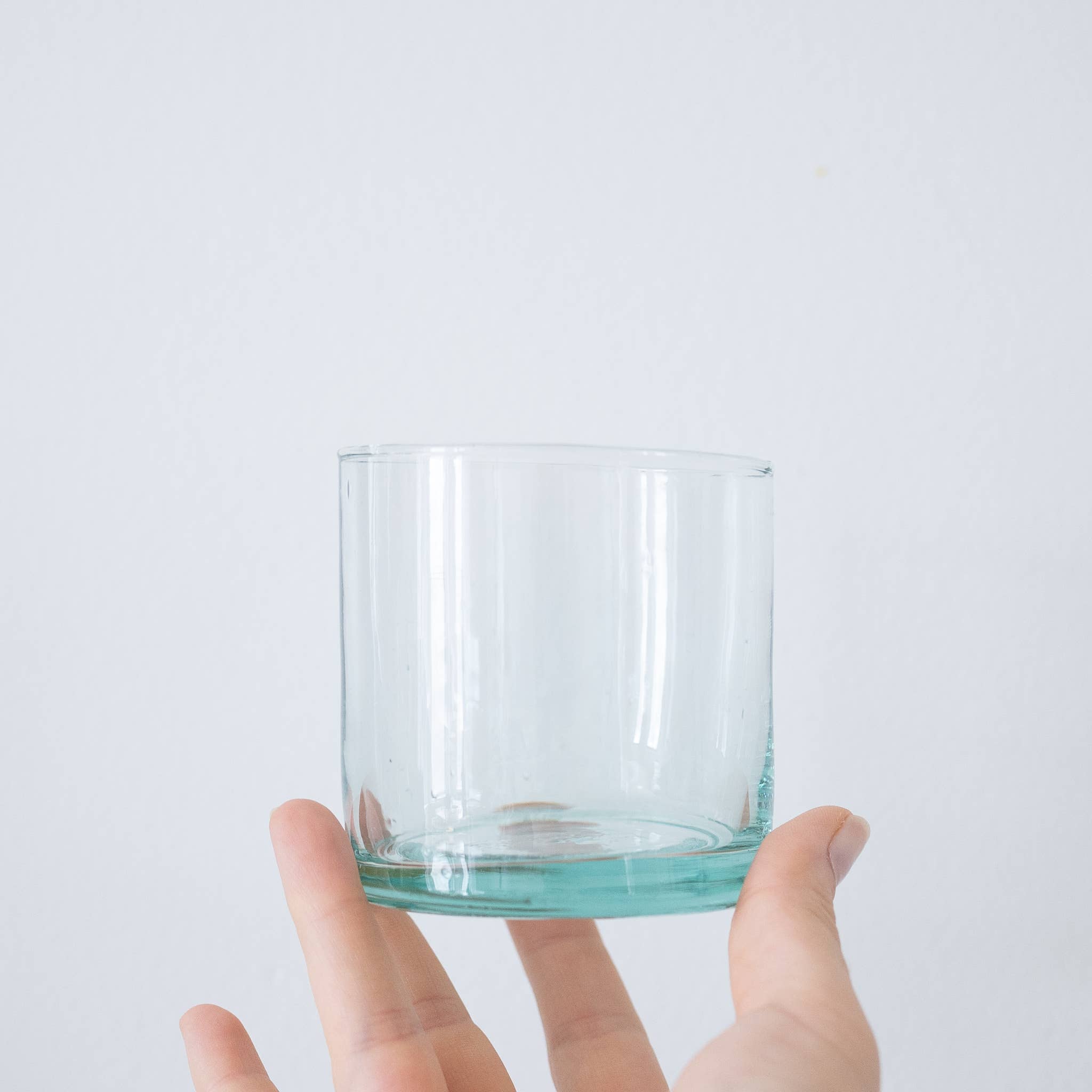 New Shape Recycled Glass Tumblers - Handmade in Morocco Medium