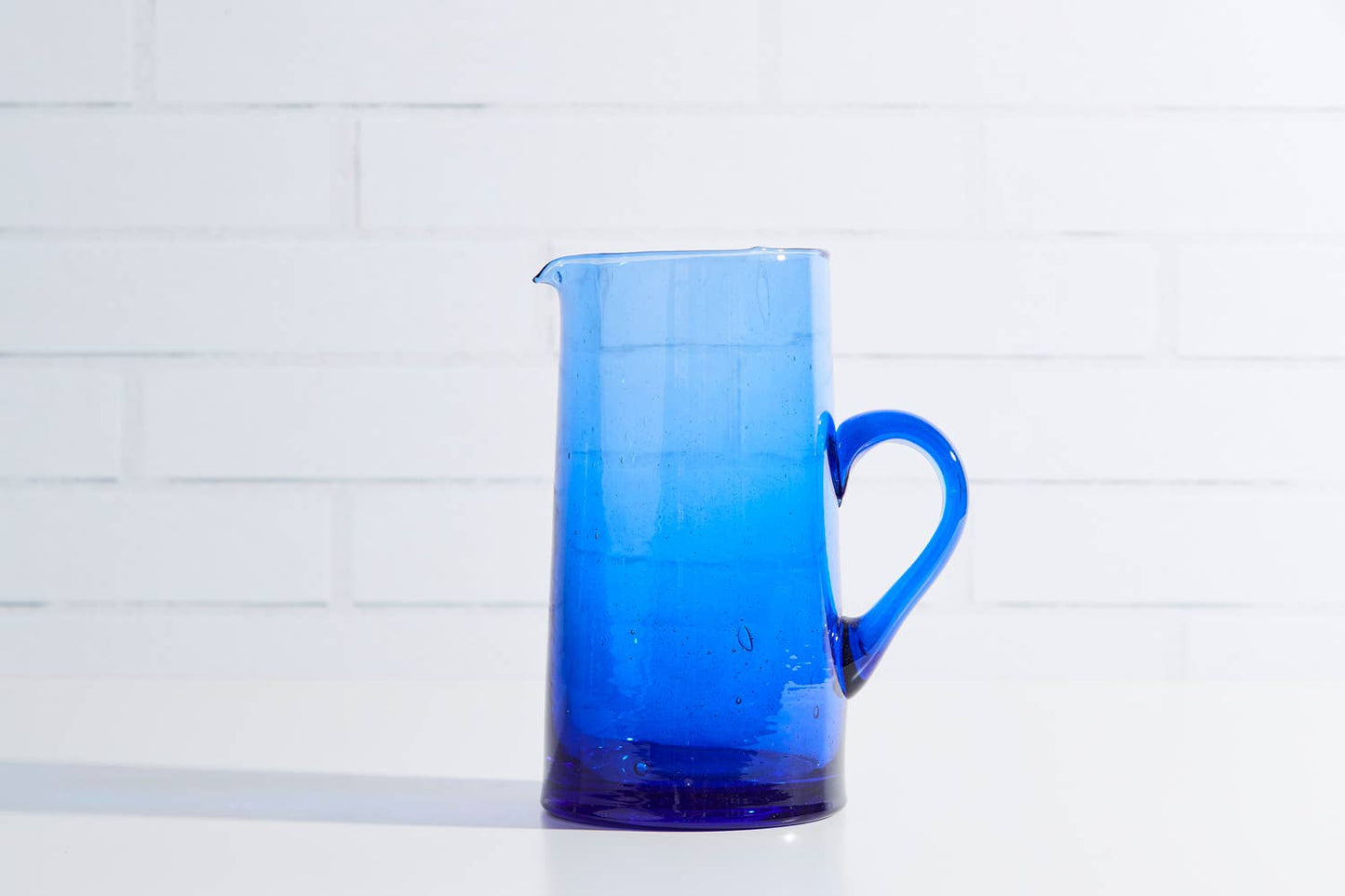 Moroccan Cone Jug - Blue