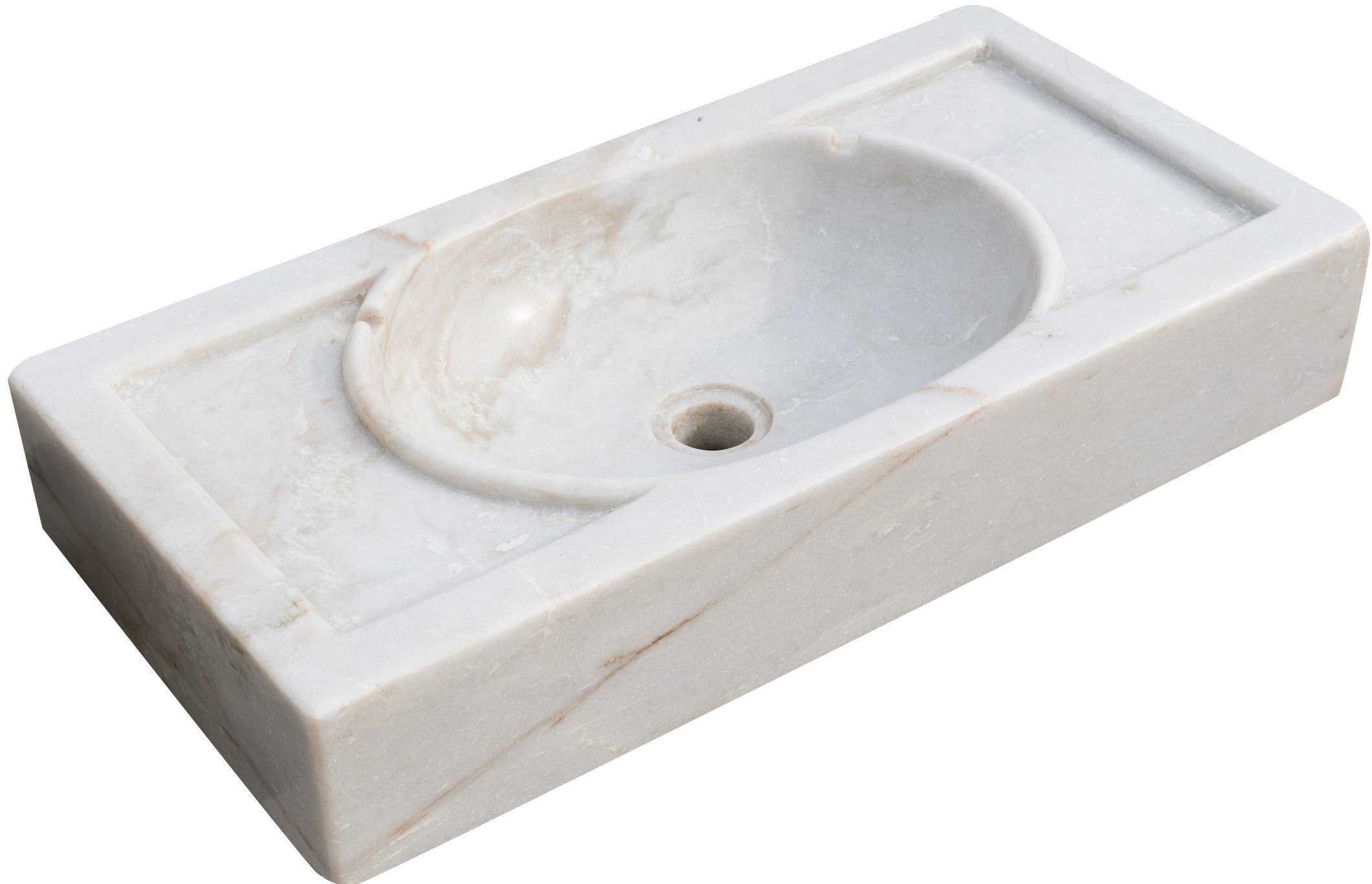 White Marble Sink