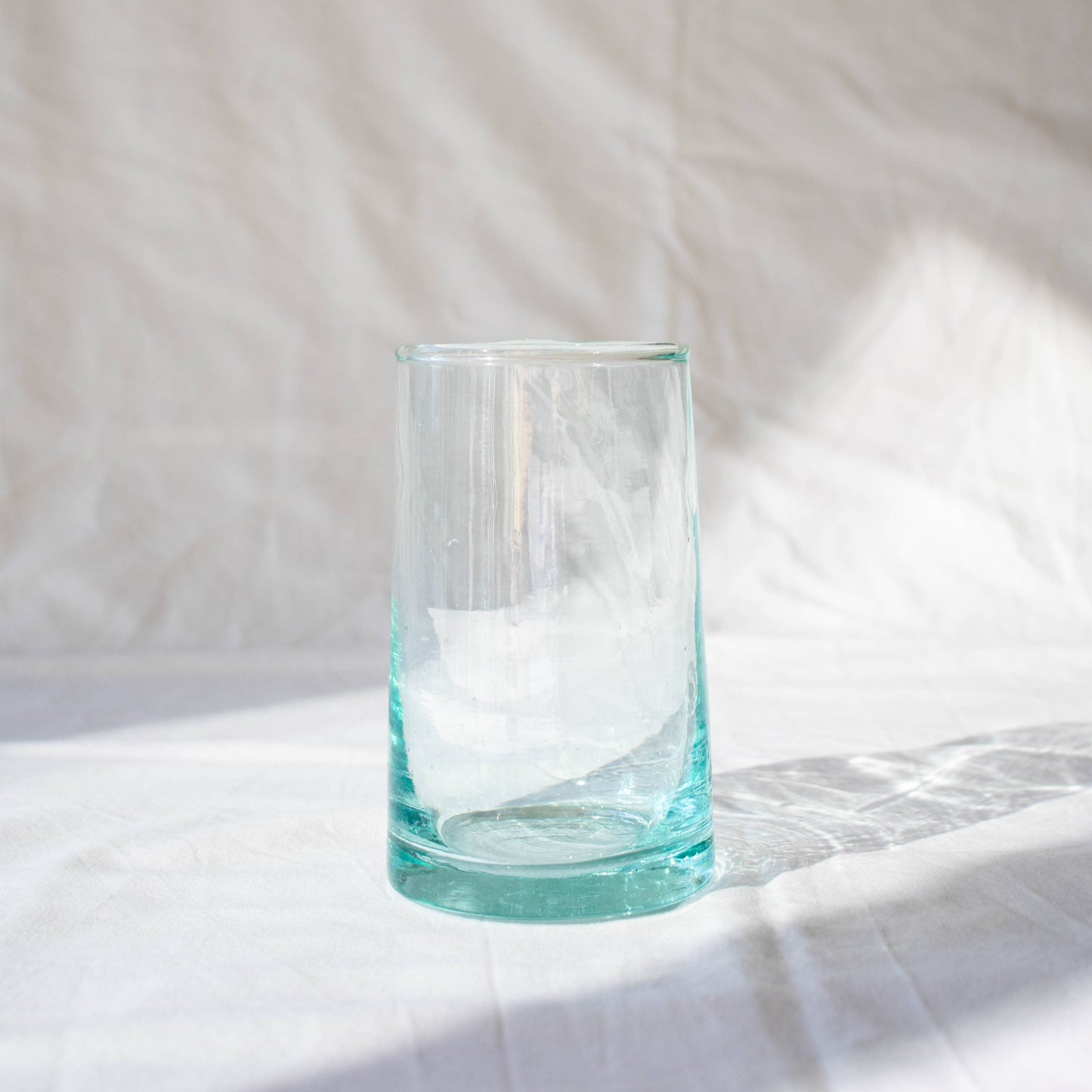 Large Moroccan Tumblers Narrow - 100% Hand blown Recycled Glass