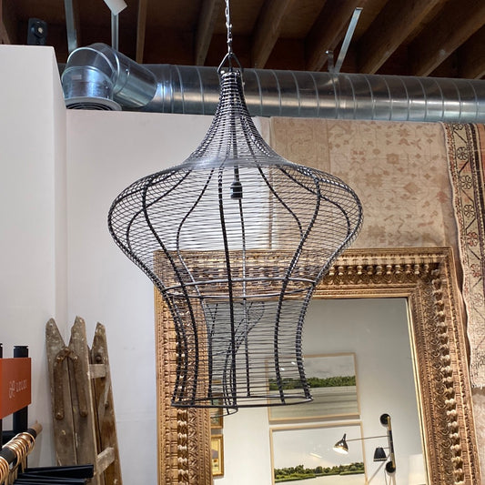 Birdcage light fixture