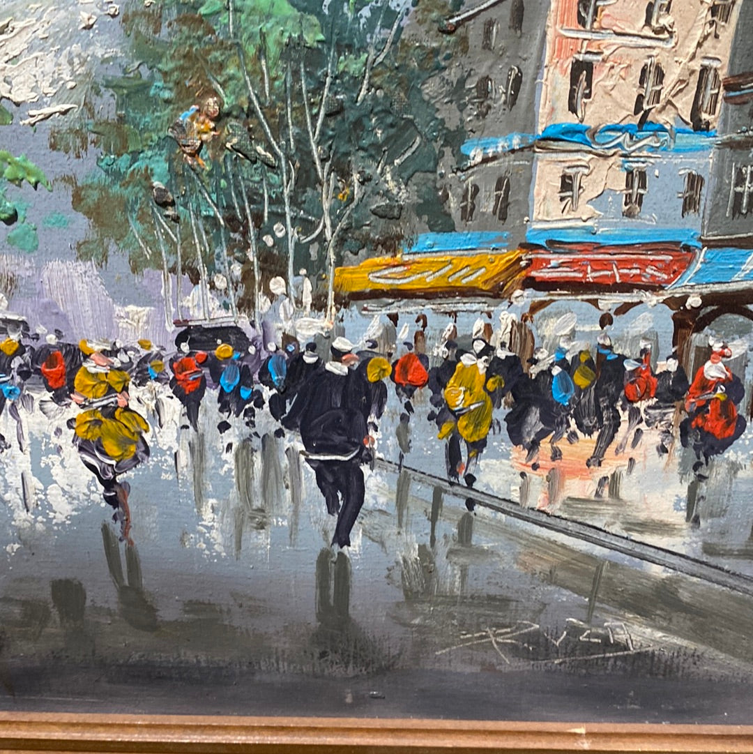 MCM oil painting sailors