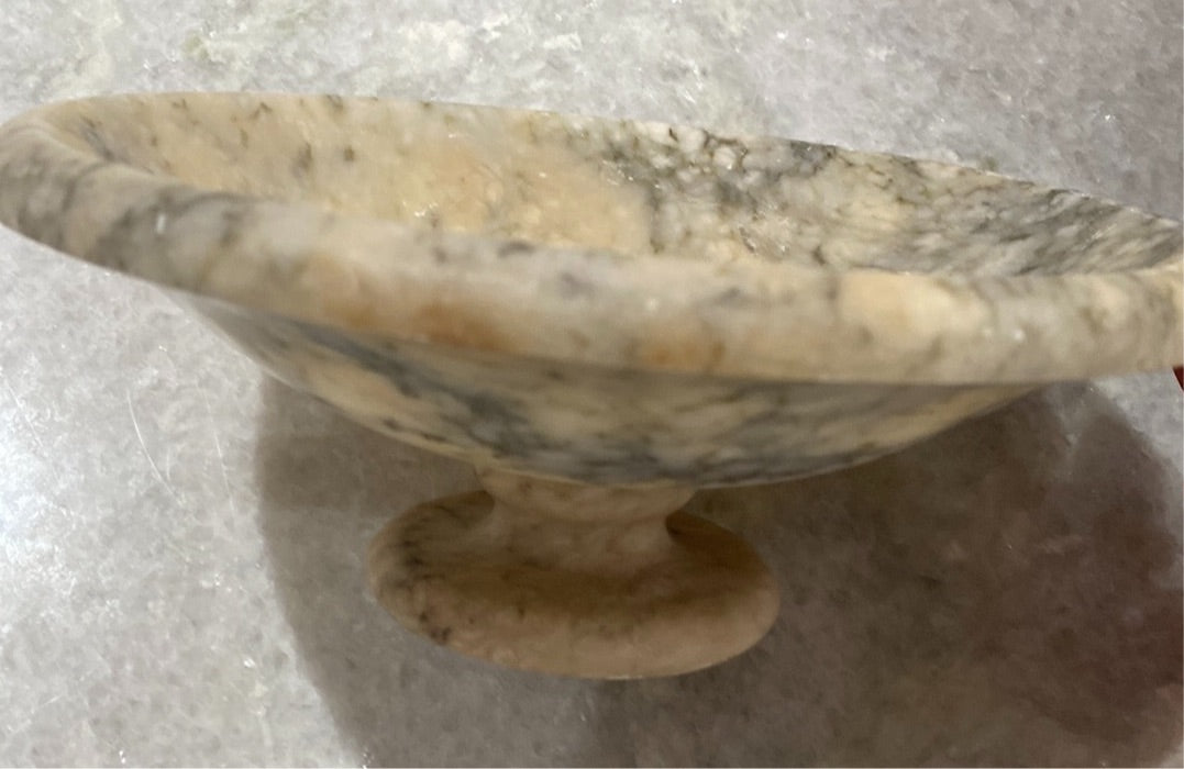 Vintage alabaster bowl