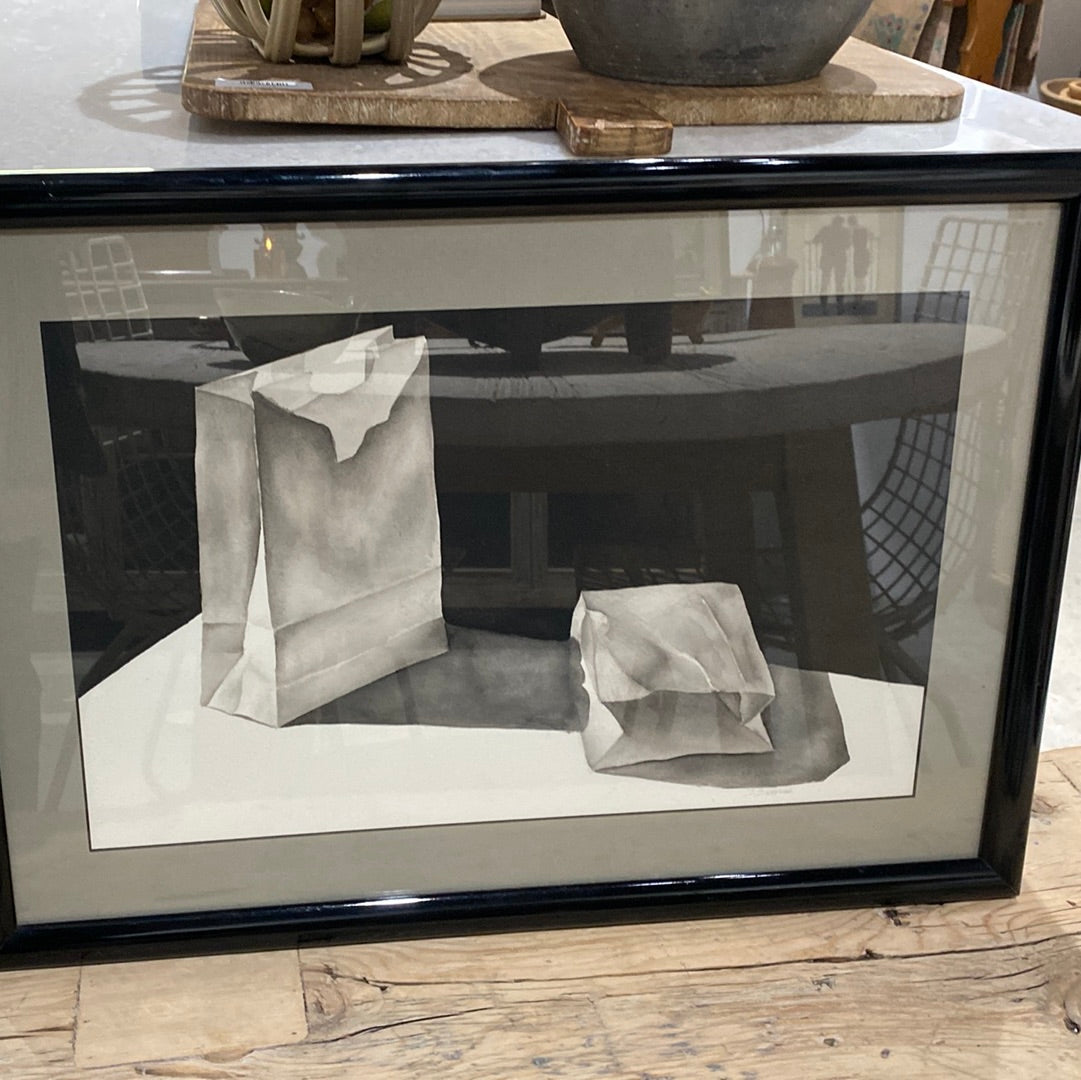 Paper bag art